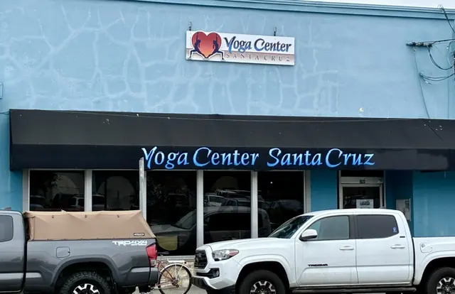 Yoga Center Santa Cruz entrance sign